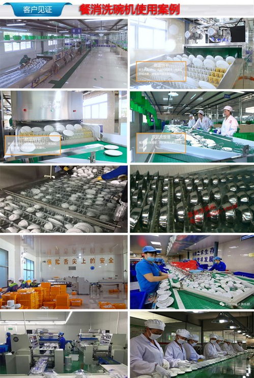 全自动洗碗机流水线 餐具配送行业的清洁效率革命